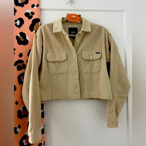 vans crop jacket